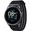 Coros - Orologio GPS connesso - Pace 4 Black Crystal Nylon in Silicone - Nero