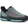 Scarpa - Scarpe da avvicinamento in GORE-TEX® - Mescalito GTX W Midgray Aqua per Donne in Pelle - Taglia 37.5 - Blu