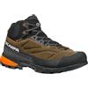 Scarpa - Scarpe da avvicinamento in GORE-TEX - Rapid XT Mid GTX M Caribou Rust Orange per Uomo - Taglia 43 - Marrone