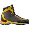 La Sportiva - Scarpe da alpinismo in GORE-TEX® - Trango Tech Leather GTX Black/Yellow per Uomo in Pelle - Taglia 42 - Nero