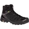 Salewa - Scarpe da trekking in GORE-TEX® - Alp Trainer 2 Mid GTX M Black/Black per Uomo in Pelle - Taglia 45 - Nero