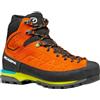 Scarpa - Scarpe da trekking e alpinismo in GORE-TEX® - Zodiac Tech GTX Tonic Black per Uomo in Pelle - Taglia 43 - Arancione