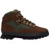 Timberland - Scarpe alte stile escursionismo - Euro Hiker Mid Lace Up Boot Dark Brown Nubuck per Uomo in Poliestere Riciclato - Taglia 8,5 US - Marrone