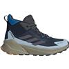 Adidas - Scarpe escursionismo in giornata GORE-TEX - Terrex Trailmaker 2 Mid GTX Legink/Auon/Crsk per Uomo - Taglia 8 UK - Blu