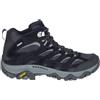 Merrell - Scarpe da escursionismo in GORE-TEX - Moab 3 Mid Gtx/Black/Grey per Uomo in Materiale Riciclato - Taglia 43,5 - Nero