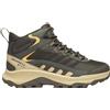 Merrell - Scarpe escursionismo in giornata in GORE-TEX - Speed Strike 2 Mid Gtx Beluga per Uomo in Pelle - Taglia 44,5 - Kaki