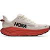 Hoka - Scarpe trail - Challenger 8 W Alabaster/Burnt Red - Taglia 37 1/3 - rosso