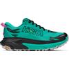 Hoka - Scarpe trail - Mafate 5 W Black/Electric Aqua - Taglia 38 - Blu
