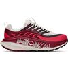 Hoka - Scarpe trail - Stinson 8 W Alabaster/Varsity Burgundy - Taglia 38 - rosso