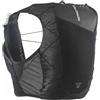 Salomon - Zaino da trail/running - Active Skin 12 Set Black/Metal - Taglia M - Nero
