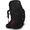 Osprey - Zaino da trekking - Aether Plus 85 Black - Taglia S/M - Nero