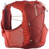 Salomon - Zaino da trail/running - Active Skin 4 Set Red Dahlia/High Risk Red - Taglia L - rosso