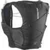 Salomon - Zaino da trail/running - Active Skin 4 Set W Black/Metal - Taglia M - Nero