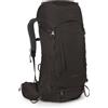 Osprey - Zaino da trekking - Kestrel 38 Black in Nylon - Taglia L/XL - Nero