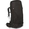 Osprey - Zaino da trekking - Kestrel 58 Black in Nylon - Taglia S/M - Nero