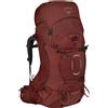 Osprey - Zaino trekking - Aether 65 Acorn Red - Taglia L/XL - rosso