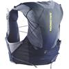 Salomon - Zaino da trail/running - Adv Skin 12 Gradient Set Maritime Blue/Grisaille - Taglia S - Blu navy