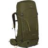 Osprey - Zaino da trekking - Kestrel 58 Moss Green in Nylon - Taglia L/XL - Verde