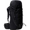 The North Face - Zaino da trekking - Terra 55 Black/Asphalt Grey in Pelle - Taglia S/M - Nero