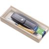 Opinel - Set coltello da funghi + custodia - Couteau Champignon N°08 Chêne + Etui in Legno - Marrone