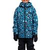 Quiksilver - Veste de ski/snowboard - Mission Printed Youth Jacket Bubble Form Kids Seaport - Taglia Bambino 4-5 a - Blu