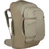 Osprey - Zaino da 70 L - Fairview 70 Sawdust/Olive Tan in Pelle - Beige