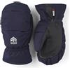 Hestra - Moffole da sci in cuoio e Primaloft - Foss Jr. Mitt Navy in Pelle - Taglia Bambino 6 - Blu navy