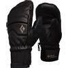 Black Diamond - Moffole da freeride in PrimaLoft® - Spark Mitts Black Black in Pelle - Taglia S - Nero
