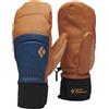 Black Diamond - Moffole da freeride in PrimaLoft® - Spark Mitts Henna Ink Blue in Pelle - Taglia S - Marrone