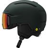 Salomon - Casco con visiera fotocromatica - Driver Pro Sigma Photo Mips Green Gables in Pelle - Taglia S - Verde
