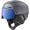 Bollé - Casco da sci/snowboard - X-Fusion Mips Titanium Black Matte - Taglia 52-55 cm - Grigio