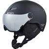 Cairn - Casco da sci con visiera - Android Visor Mat Black - Taglia 54-56 cm - Nero