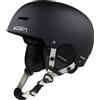 Cairn - Casco da sci/snowboard - Darwin Mat Black Agate Gray - Taglia 55-56 cm - Nero