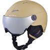 Cairn - Casco da sci con visiera - Android Visor Mat Linen - Taglia 54-56 cm - Beige