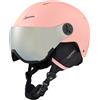 Cairn - Casco da sci/snowboard con visiera - Android Visor J Mat Pastel Coral - Taglia Bambino 48-50 cm - Rosa
