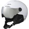 Cairn - Casco da sci/snowboard con visiera - Android Visor J Mat White - Taglia Bambino 46-48 cm - Bianco