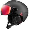 Julbo - Casco da sci/snowboard con visiera - Globe Evo Reactiv 1-3 LA Black - Taglia 58-62 cm - Nero