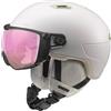 Julbo - Casco da sci/snowboard con visiera - Globe Evo Reactiv HC 1-3 White/Beige - Taglia 54-58 cm