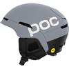 POC - Casco snowboard - Obex BC MIPS Granite Grey Matt - Taglia 55-58 cm - Grigio