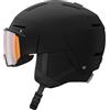 Salomon - Casco da sci/snowboard - Osmo Black in Pelle - Taglia S - Nero