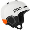 POC - Casco da sci/snowboard - Fornix MIPS Hydrogen White/Fluorescent Orange - Taglia 51-54 cm - Bianco