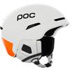 POC - Casco da sci/snowboard - Obex MIPS Hydrogen White/Fluorescent Orange - Taglia 51-54 cm - Bianco