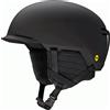 Smith - Casco da sci/snowboard - Scout MIPS Matte Black - Taglia 51-55 cm - Nero