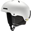Smith - Casco da sci/snowboard - Rodeo MIPS Matte White - Taglia 51-55 cm - Bianco