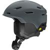 Smith - Casco da sci/snowboard - Descend MIPS Matte Slate / Black - Taglia 55-59 cm - Grigio