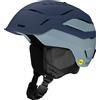 Smith - Casco da sci/snowboard - Vantage 2 MIPS Matte Royal Navy / Wolf Gray - Taglia 55-59 cm - Blu navy