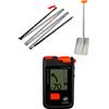 Mammut - Kit di sicurezza (ARVA + pala + sonda) - Barryvox S2 Peak 240 Package in Alluminio - Nero