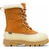 Sorel - Stivali caldi e impermeabili in GORE-TEX - Caribou Horizon GTX W Canyon Gold Honey White per Donne in Pelle - Taglia 38 - Marrone