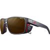 Julbo - Occhiali da sole - Shield M Noir/Orange Reactiv 2-4 Polarized - Nero