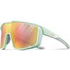 Julbo - Occhiali da sole - Fury Menthe/Gris Clair/Vert Reactiv 1-3 Light Amplifier - Verde